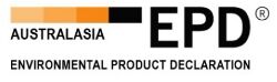 Environmental Product Declaration Australasia - Re-Poly by Danbar Plastics Fibre Division